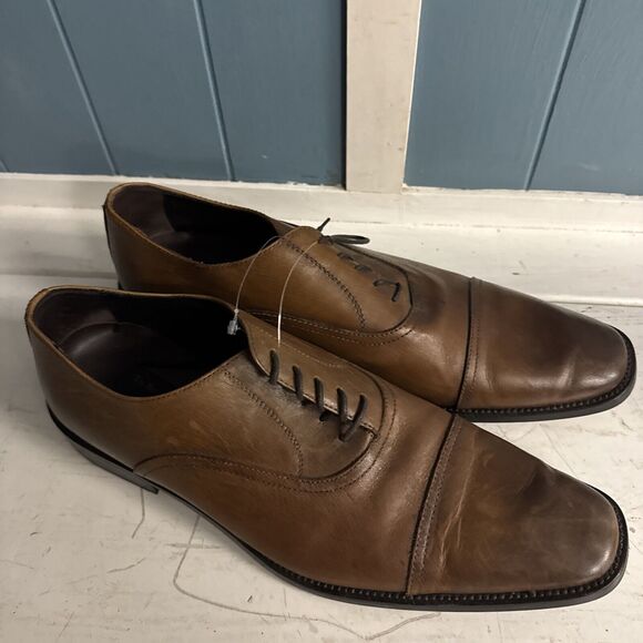 To Boot By Adam Derrick‎ New York Cap Toe Burnished Oxfords Shoes Men\'s Size 13 main image 10